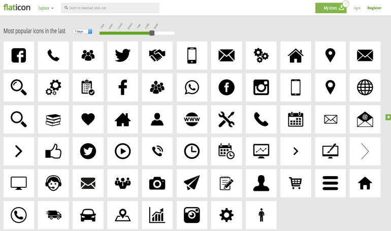 Icon Packs and GruntIcon. Great solutions for SVG icons with support for older browsers.